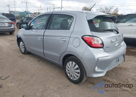 2024 Mitsubishi Mirage Es/Le z USA, uszkodzony, nr VIN ML32AUHJXRH016895